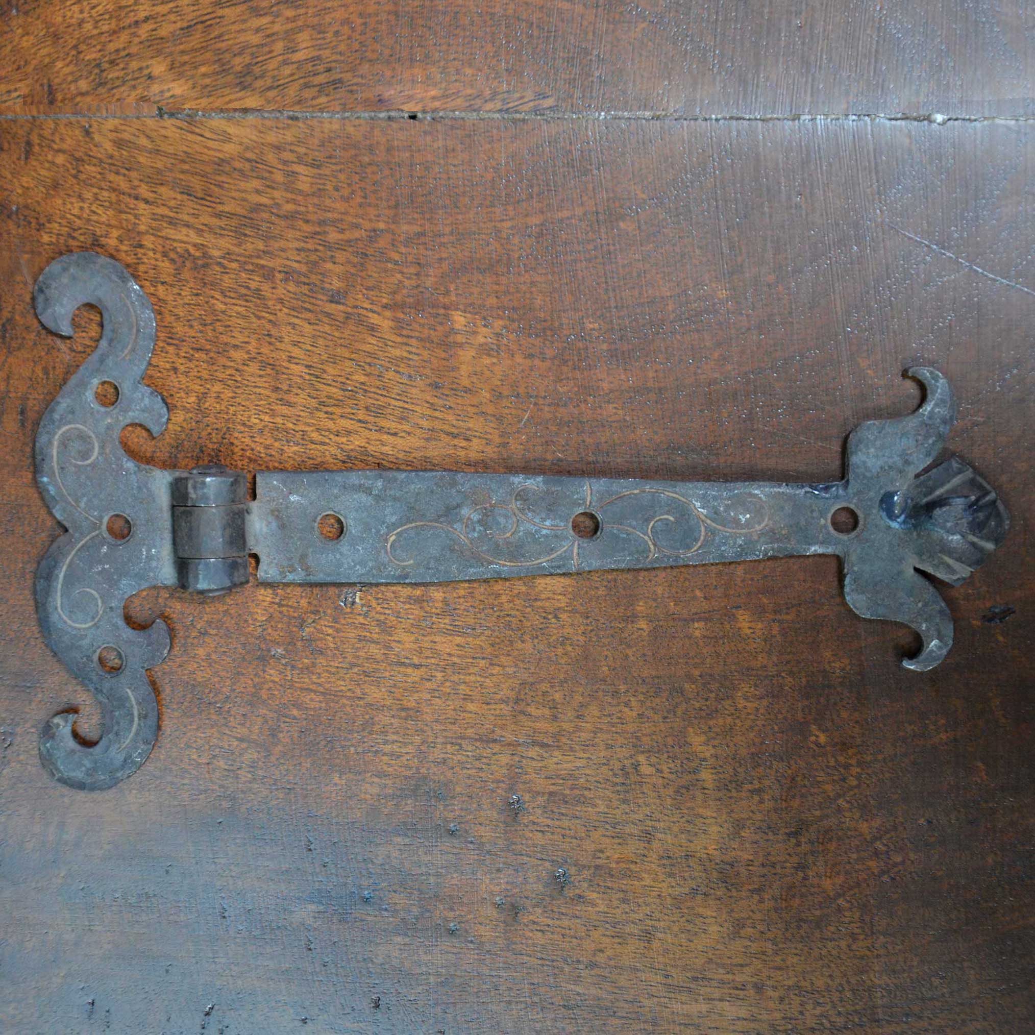 Small Leaf Hinge, Antique Strap Hinges, Mexican Door Hardware