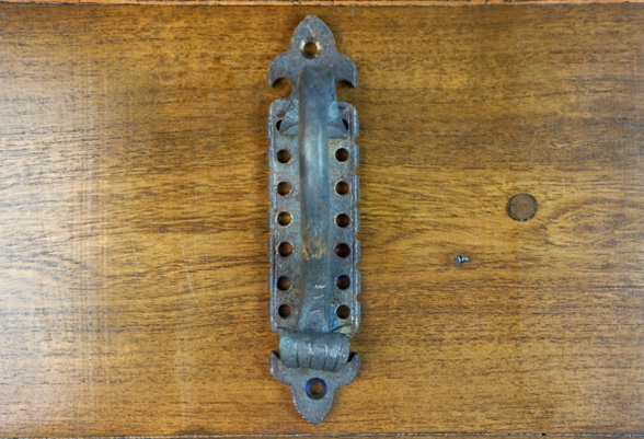rustic cabinet pulls, antique door hardware, iron cabinet pull
