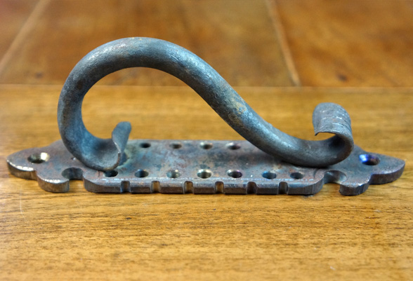 rustic cabinet pulls, antique door hardware, iron cabinet pull