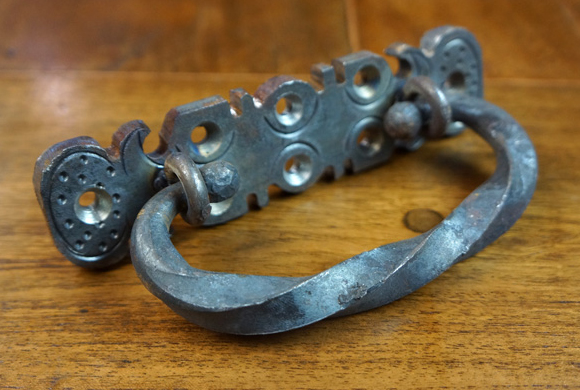 twisted pull, bail pulls, old world hardware, western pulls