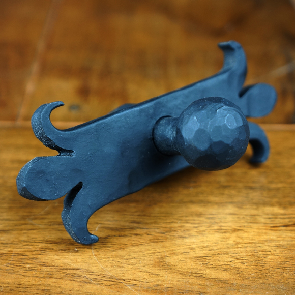 Orleans Pull, Spanish Style Drawer Pull, Iron Hardware