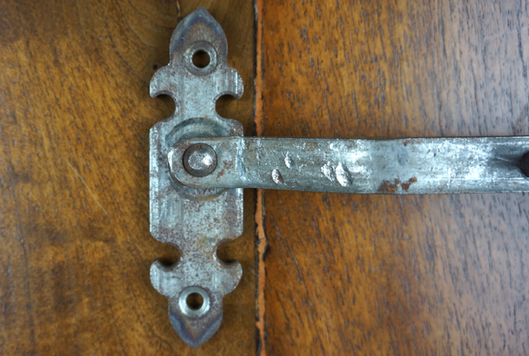 Leaf Door Latch, Iron Door Latch, Decorative Door Hardware