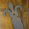 Colonial Iron Door Strap, Iron Hardware for Doors, Decorative Door Strap