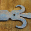 Colonial Iron Door Strap, Iron Hardware for Doors, Decorative Door Strap