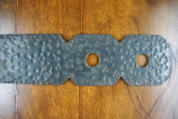 Old World T Door Strap, Rustic Hardware, Iron Hardware for Doors