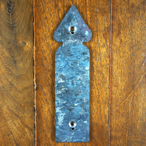 arrow door strap, rustic door hardware, iron strap, garage door decorative hardware
