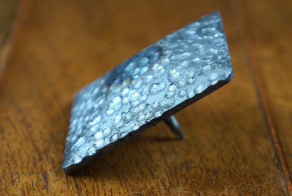 rusted pyramid clavo decorative iron clavos