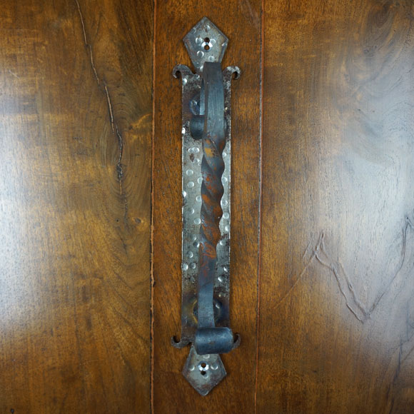 Decorative Iron Door Pull, Rustic Door Pulls, Antique Door Hardare