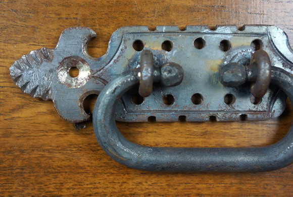 Iron Drawer Pull, Bail Pulls, Antique Door Hardware