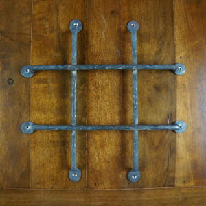 Antigua Door Grille, Rustic Door Hardware, Old World Style Grill, Grill Designs, Iron Hardware for Doors