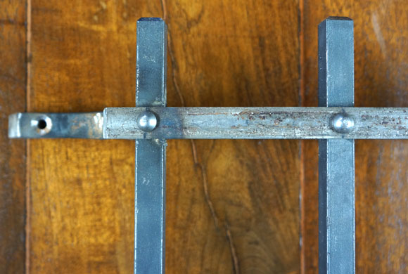 Iron Speakeasy Grille, Modern Door Grill, Modern Door Hardware, Iron Hardware for Doors