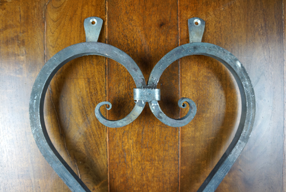 Corazon Iron Grill, Accent Door Hardware, Iron Hardware for Doors