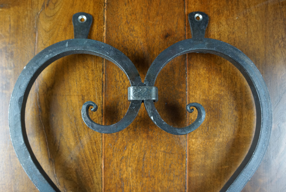 Corazon Iron Grill, Accent Door Hardware, Iron Hardware for Doors