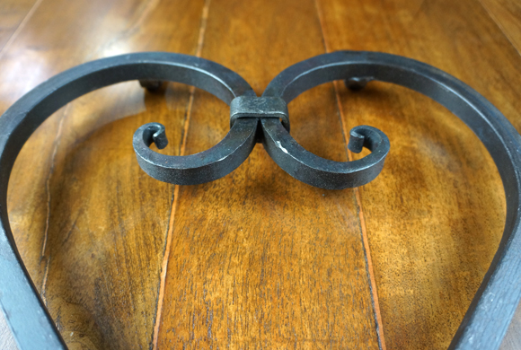 Corazon Iron Grill, Accent Door Hardware, Iron Hardware for Doors