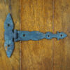 decorative hinge, antique strap hinges, iron hardware for doors