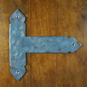 Colonial T Door Strap, Rustic Hardware, Iron Hardware for Doors