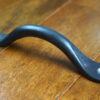 Forged Iron Pull, Modern Pull, Rustic Modern Hardware