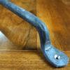 Forged Iron Handle, Modern Iron Door Pull, Rustic Door Pull, Iron Door Hardware