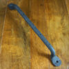 Forged Iron Handle, Modern Iron Door Pull, Rustic Door Pull, Iron Door Hardware