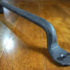 Forged Iron Handle, Modern Iron Door Pull, Rustic Door Pull, Iron Door Hardware