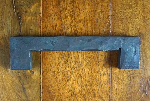 Iron Pull, Rustic Modern Pull, Rustic Cabinet Hardware, Rustic Drawer Pulls. Modern Hardware