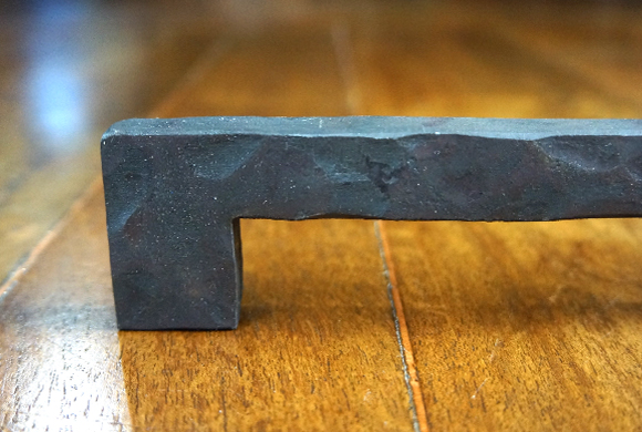 Iron Pull, Rustic Modern Pull, Rustic Cabinet Hardware, Rustic Drawer Pulls. Modern Hardware