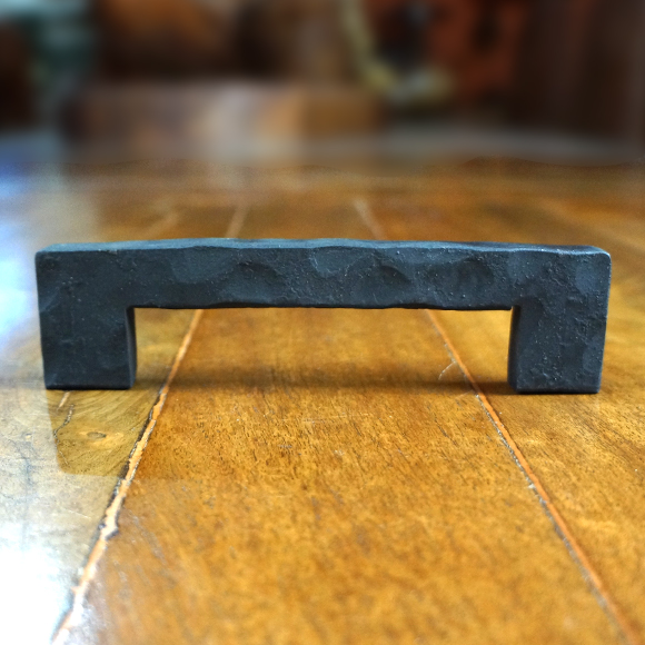 Iron Pull, Rustic Modern Pull, Rustic Cabinet Hardware, Rustic Drawer Pulls. Modern Hardware