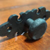 knob pull, rustic drawer pulls, wrought iron hardware