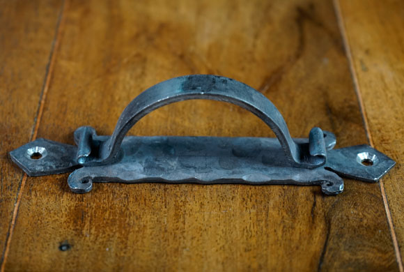 Spanish Style Drawer Pull, Rustic Drawer Pulls, Iron Hardware