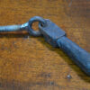 teardrop pull, rustic hardware for cabinets, hand forged hardware pull