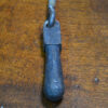 teardrop pull, rustic hardware for cabinets, hand forged hardware pull