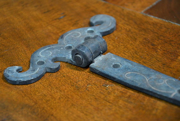 Leaf Hinge, antique strap hinges, mexican door hardware