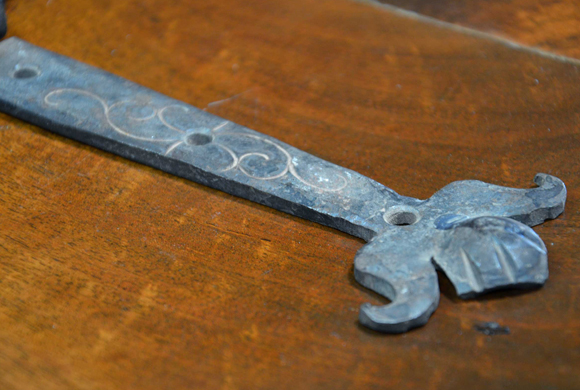Leaf Hinge, antique strap hinges, mexican door hardware
