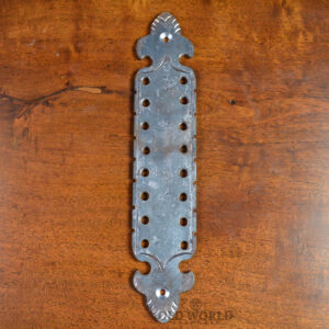 Large Thin Salamanca Strap, Rustic Door Hardware, Iron Strap