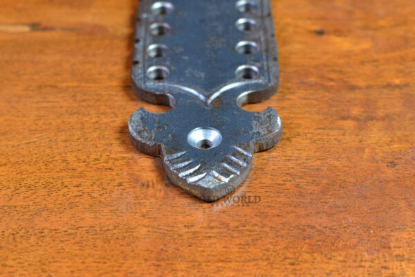 Small Thin Salamanca Strap, Rustic Door Hardware, Iron Strap