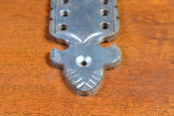 Small Thin Salamanca Strap, Rustic Door Hardware, Iron Strap