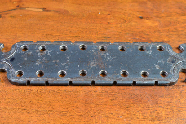 Large Thin Salamanca Strap, Rustic Door Hardware, Iron Strap