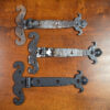 Rustic Leaf Hinge, Antique Strap Hinges, Mexican Door Hardware