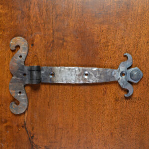 Rustic Leaf Hinge, Antique Strap Hinges, Mexican Door Hardware