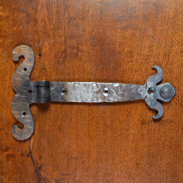 Rustic Leaf Hinge, Antique Strap Hinges, Mexican Door Hardware