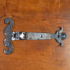 Rustic Leaf Hinge, Antique Strap Hinges, Mexican Door Hardware