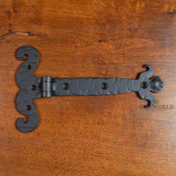 Rustic Leaf Hinge, Antique Strap Hinges, Mexican Door Hardware