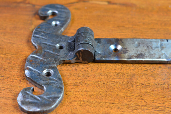 Rustic Leaf Hinge, Antique Strap Hinges, Mexican Door Hardware