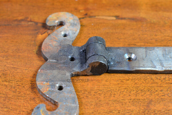 Rustic Leaf Hinge, Antique Strap Hinges, Mexican Door Hardware