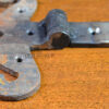 Rustic Leaf Hinge, Antique Strap Hinges, Mexican Door Hardware