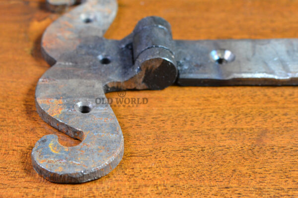 Rustic Leaf Hinge, Antique Strap Hinges, Mexican Door Hardware