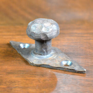Small Diamante Pull with Diamond Backplate, Rustic Drawer Pulls